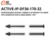 ACTIVE-IP-DF36-170-32 - infračervená závora 1700mm s 24 paprsky po 45mm pro garážová vrata nebo brány, IP67